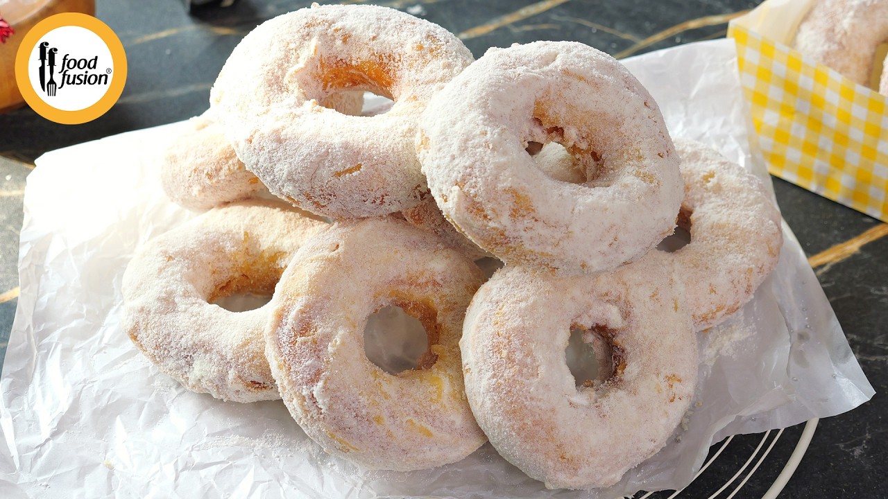 Рецепт хрустящих молочных пончиков от Food Fusion