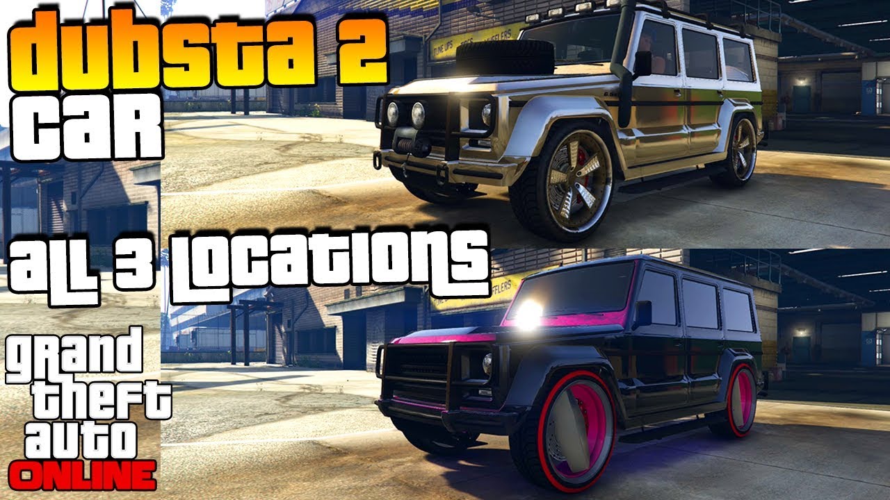 How to get the Dubsta 2 💥 Solo | All 3 Locations 💥 How to Mod Dubsta 2 | GTA 5 Online