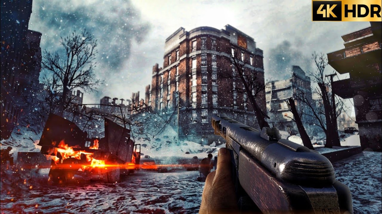 Call Of Duty 2 Remastered 2022 - Cinematic Graphics Mod & Ray Tracing