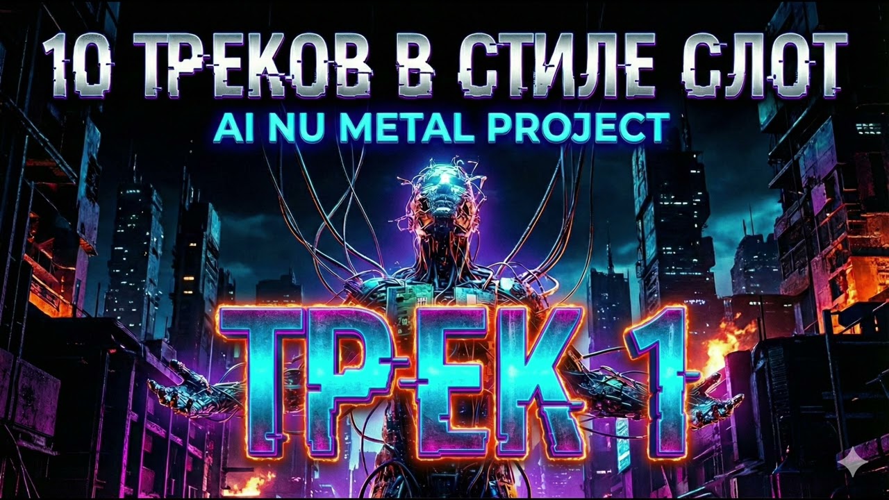 Челлендж в стиле СЛОТ — Синдром Отрицания (Denial Syndrome) | Nu Metal AI (1 из 10 треков)