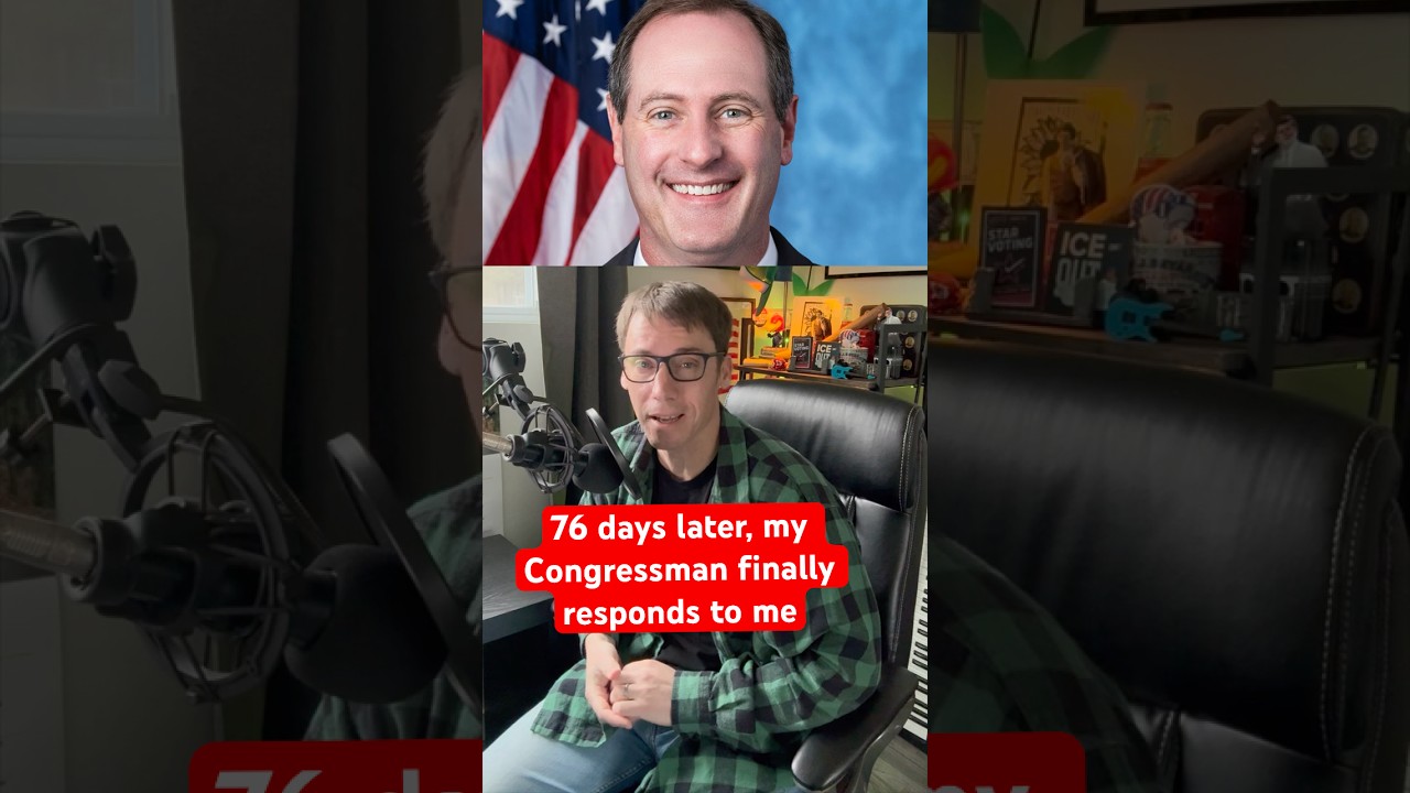76 days later, my U.S. Representative finally responds to me