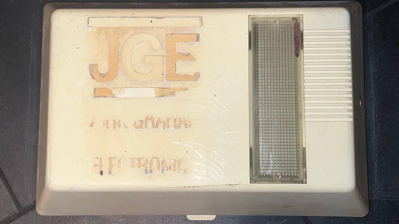 Unusual 1995/6 CQR Integra Intruder Alarm External Bell Box