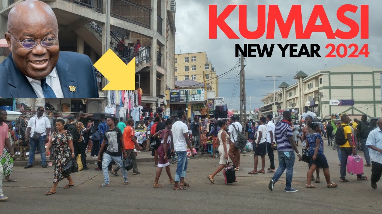 Happy New Year 2024 in Kumasi - 01/01/2024