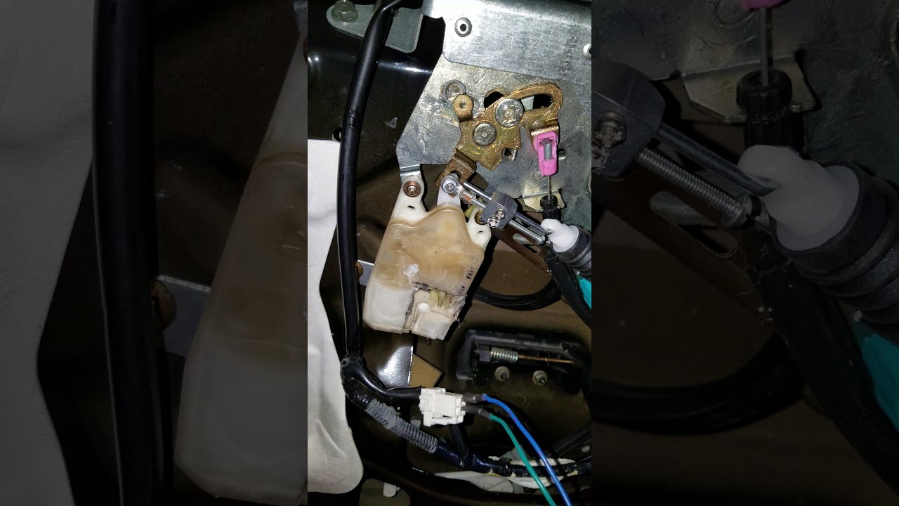 2005-2012 Nissan Pathfinder liftgate lock actuator fix/hack