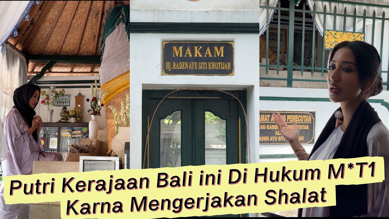 RADEN AYU SITI KHOTIJAH : DIHUKUM M*T1 KARNA SHALAT, TAPI DARAHNYA BERBAU WANGI