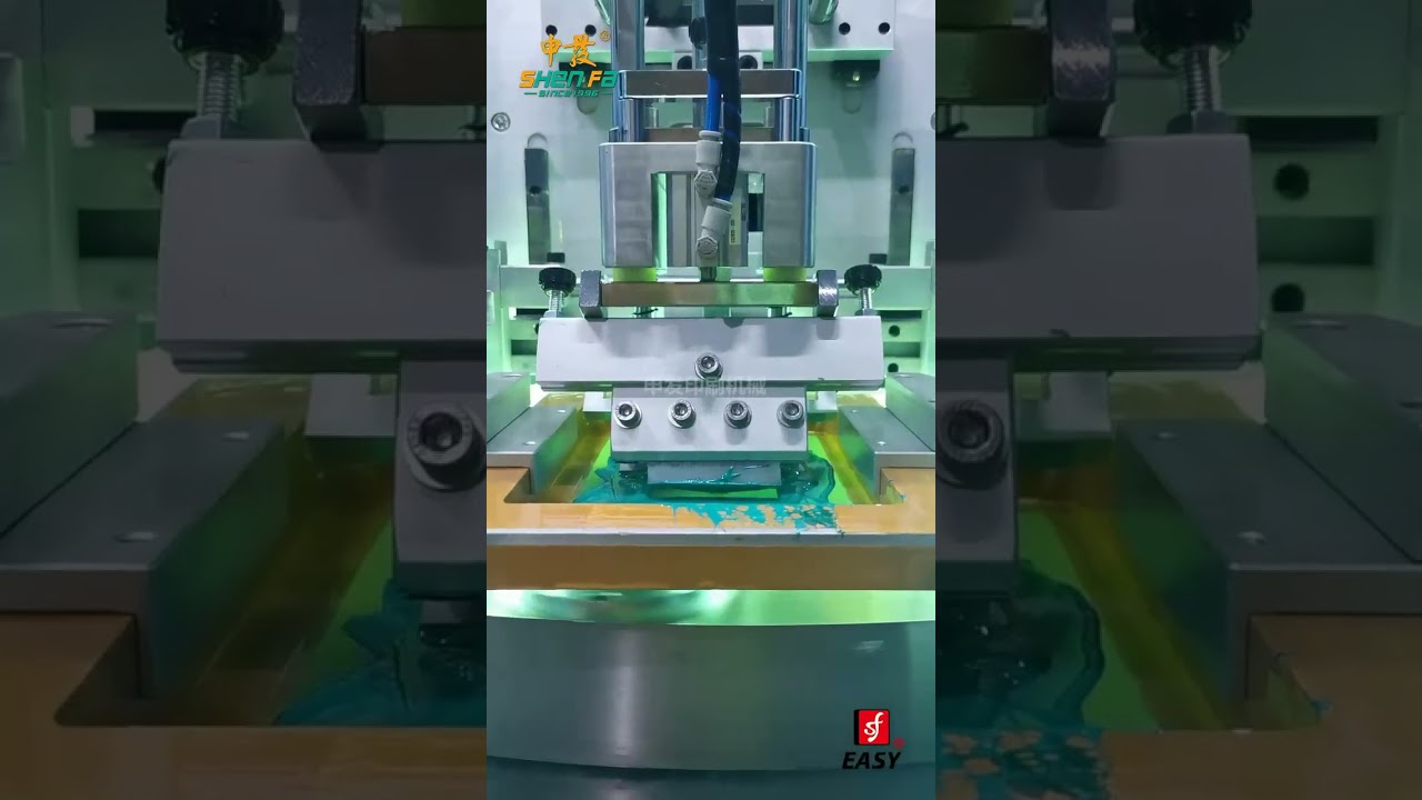 SF-PSR316 Automatic screen printing machine for flat cap