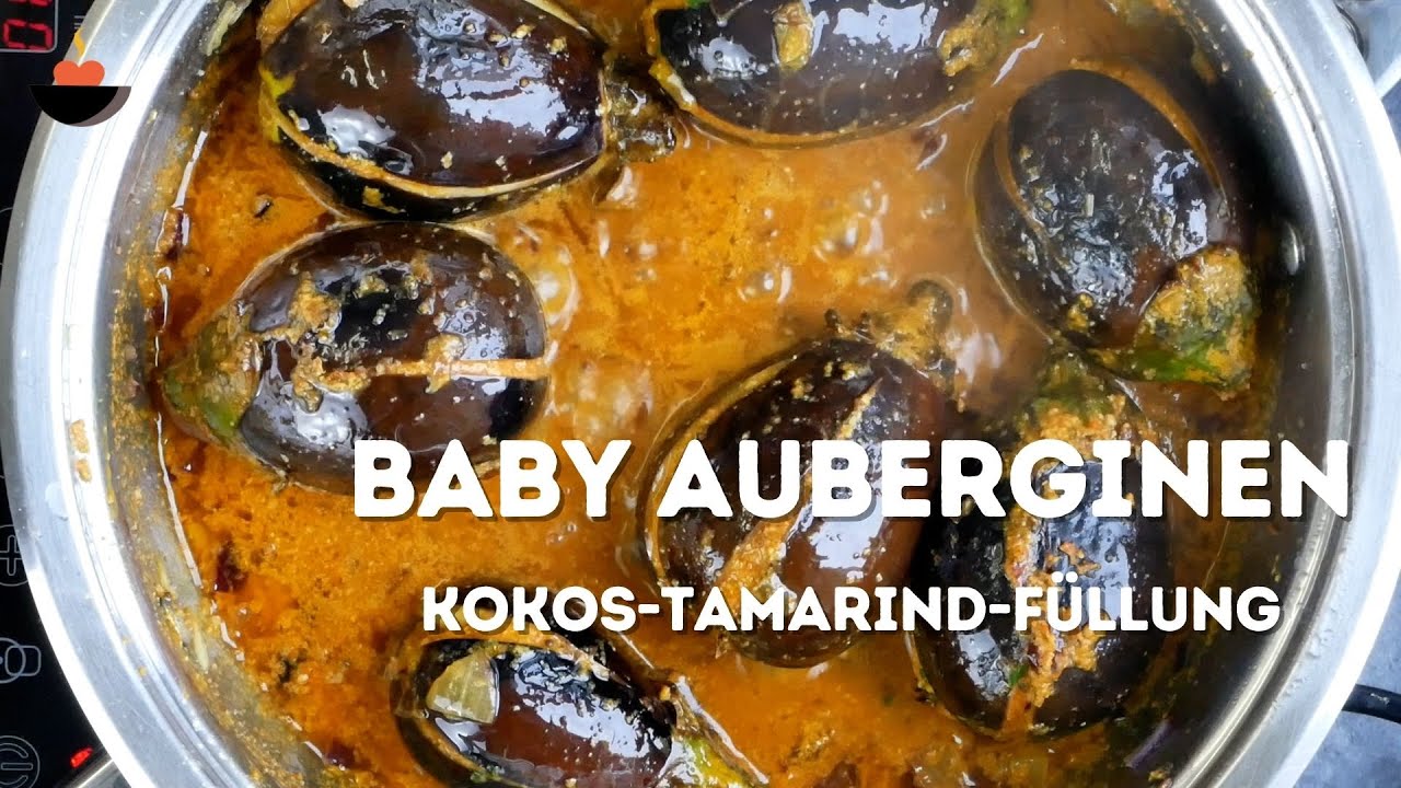 BABY AUBERGINEN CURRY/ einfach & schnell