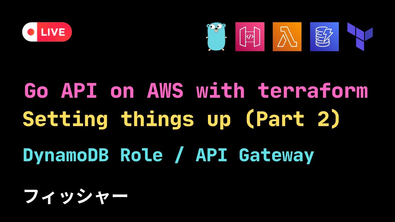 Build and Deploy a Golang to API AWS Lambda with API Gateway Terraform (PART 2)