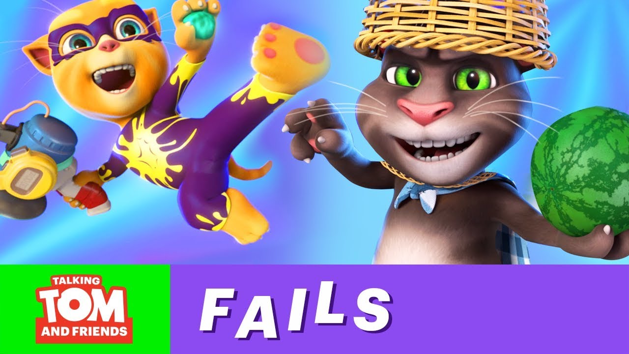 🤣FUNNY FAILS Vol. 2 by Talking Tom & Friends (Best of 2018)