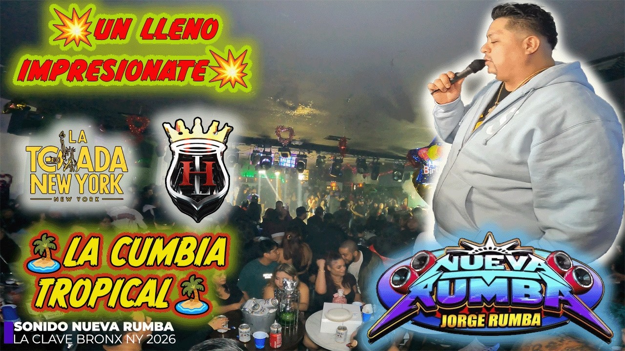 💥POR ESO ES EL REY D LA MUSICA RARA🔥 SONIDO NUEVA RUMBA/LA CLAVE BRONX NY2026/EN LLENO IMPRESIONANTE
