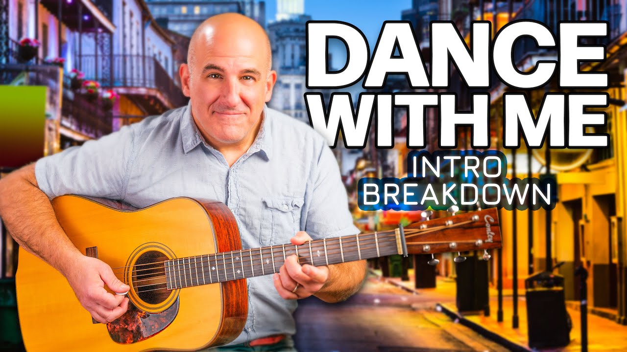 Dance With Me Intro - Orleans Guitar Tutorial (One Guitar & Diatonic Thirds Breakdown)