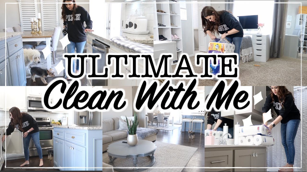 2020 ULTIMATE CLEAN WITH ME | CLEAN + ORGANIZE WITH ME | EXTREME CLEANING MOTIVATION