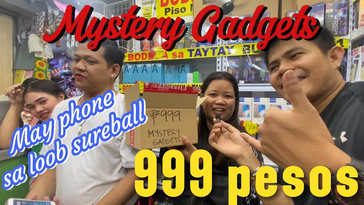 999 Pesos na Mystery Gadgets, May phone na sa loob