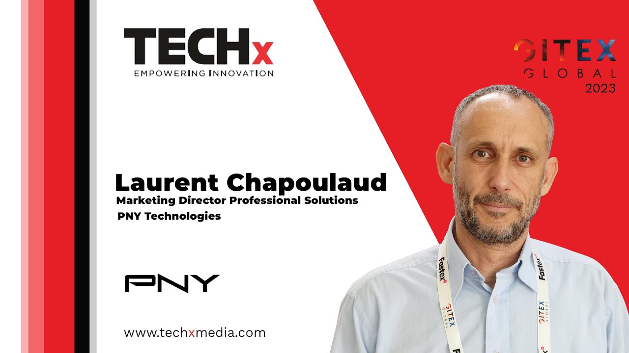 Generative AI & Partner Power | PNY&rsquo;s Vision with Laurent Chapoulaud at GITEX 2023