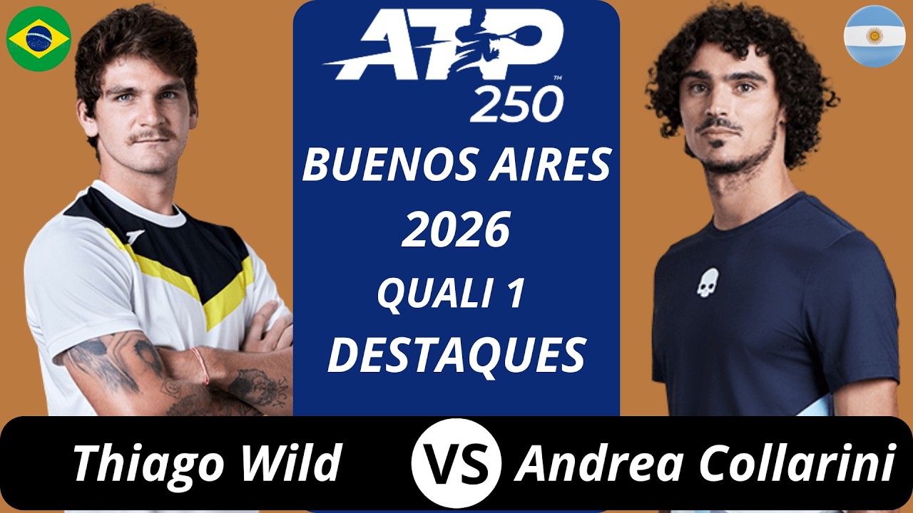Thiago Seyboth Wild vs Andrea Collarini | Buenos Aires 2026 Q1 Destaques
