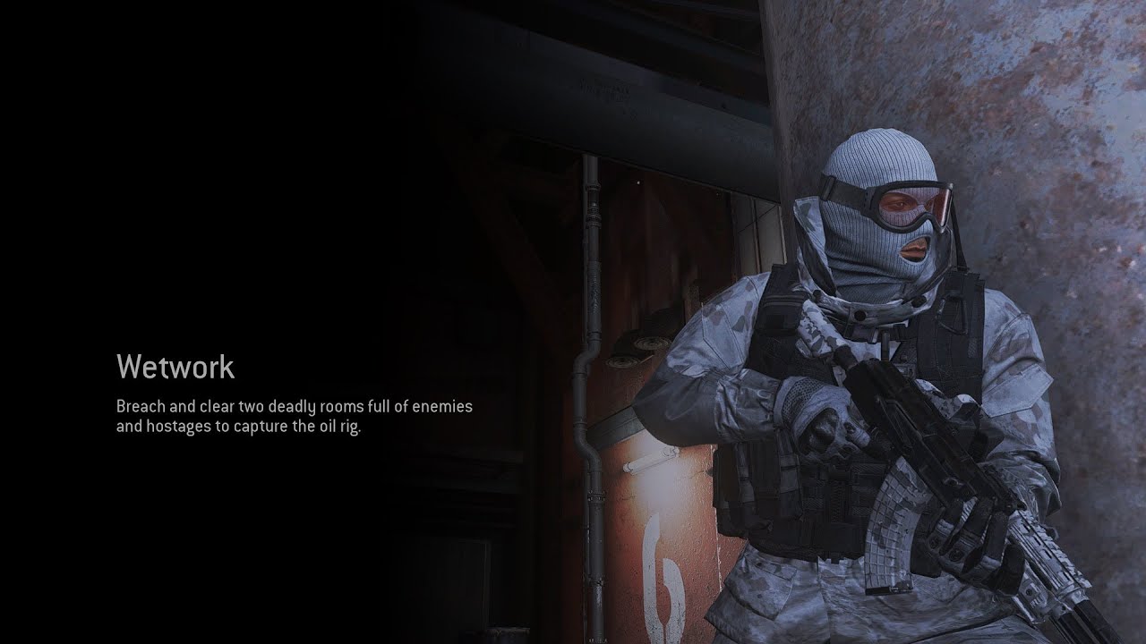 Call of Duty Modern Warfare 2 Remastered - Spec Ops - Wetwork