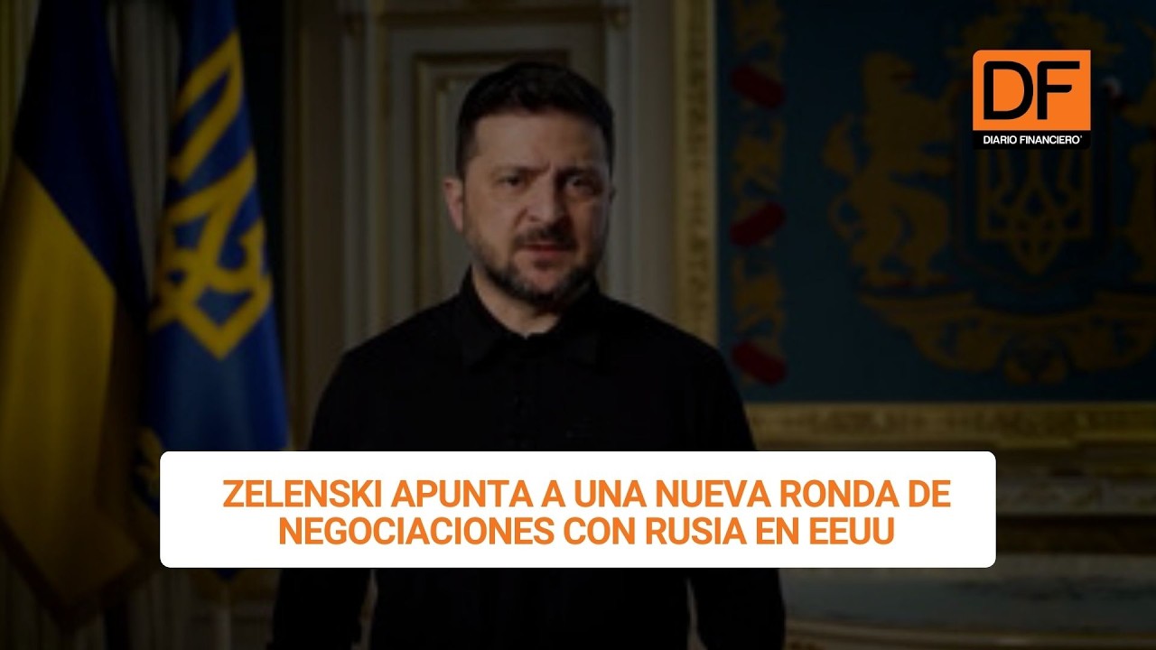 Zelenski apunta a una nueva ronda de negociaciones con Rusia en EEUU