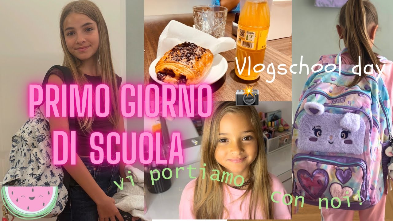 PRIMO GIORNO DI SCUOLA / TERZA MEDIA 😱🤯🥐🤍✨🏫