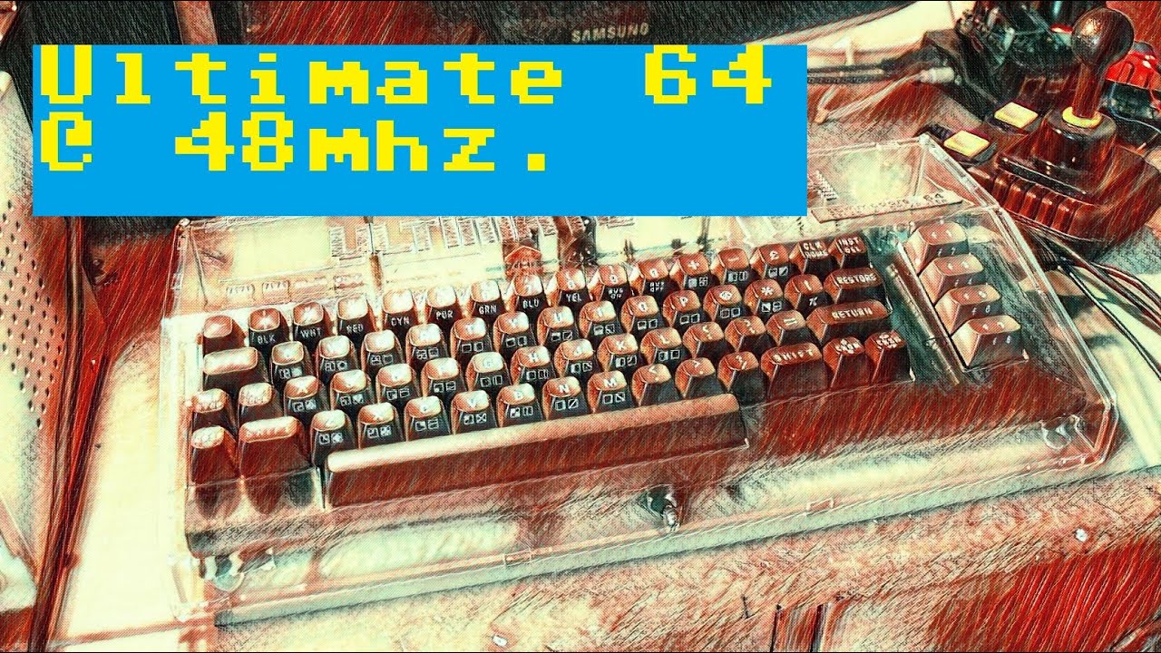 Retro Computing: Commodore 64 Ultimate 64 48MHZ