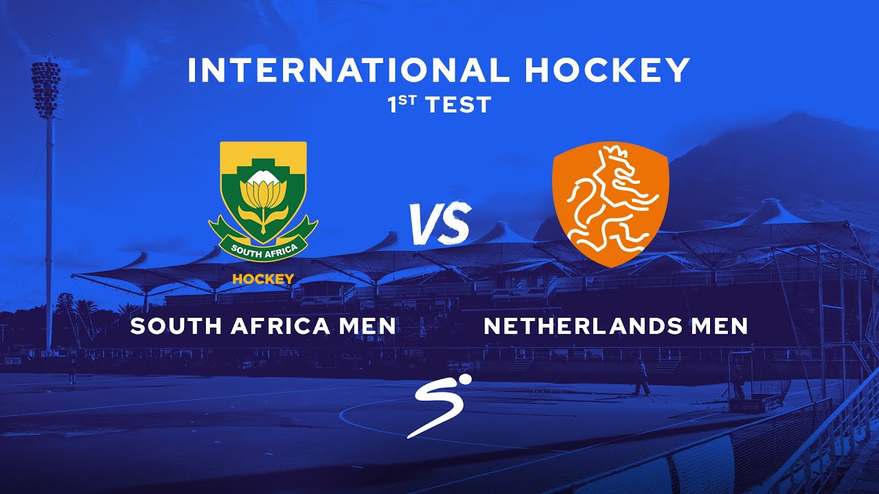 SA Men vs Netherlands Men | International Hockey | 1st Test Match
