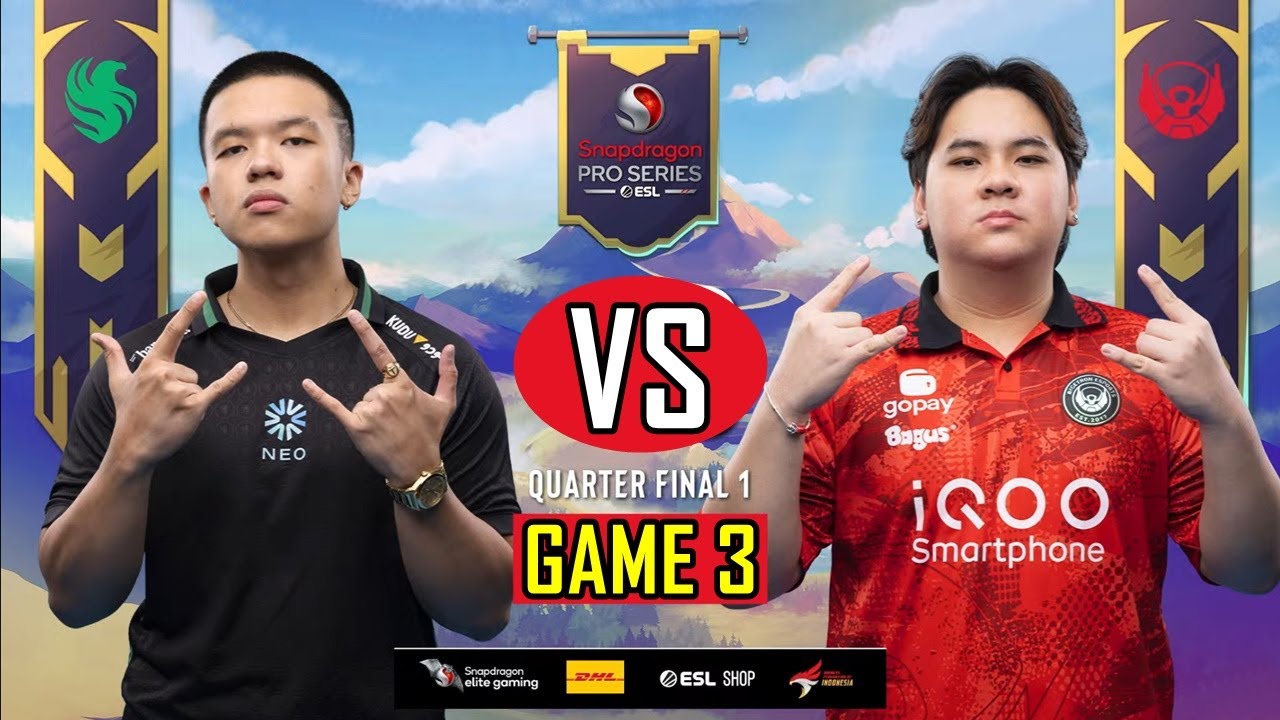 TEAM FALCONS VS BIGETRON ESPORTS - GAME 3 | MLBB - SNAPDRAGON MOBILE MASTERS | FLCN VS BTR [ID]