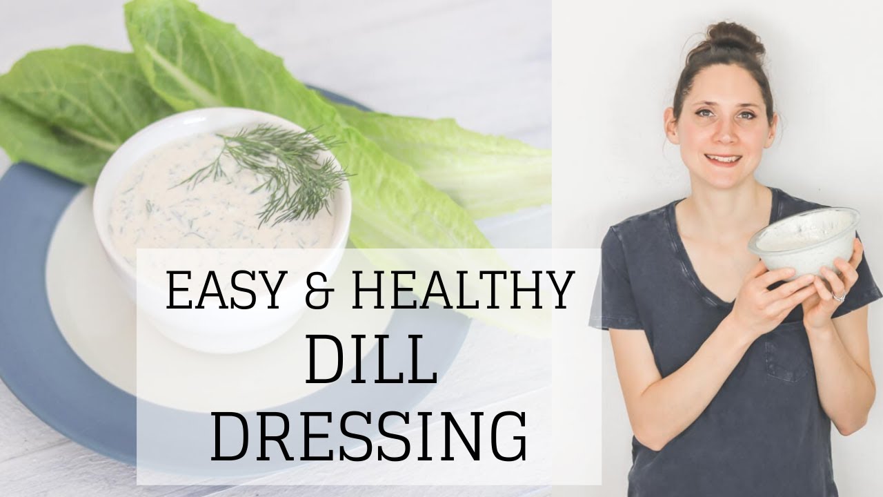 Dill Dressing Recipe | EASY AND HEALTHY | Bumblebee Apothecary