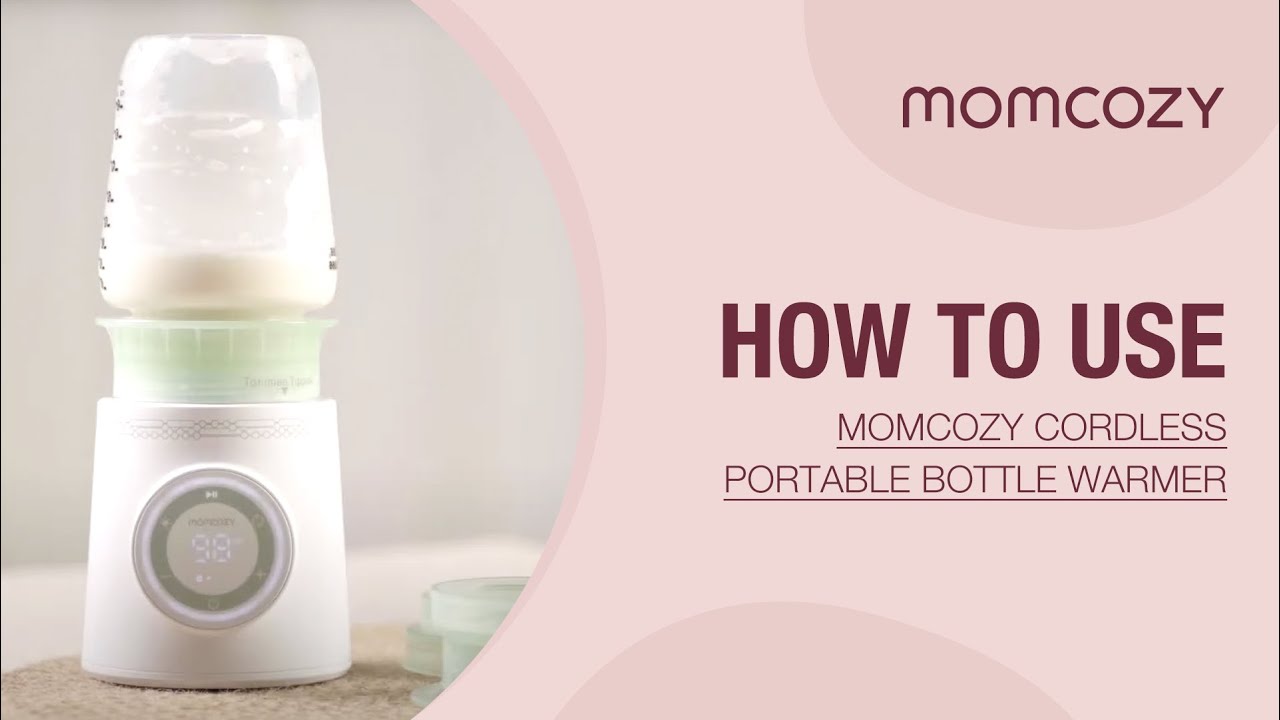 How to Use Momcozy Cordless Portable Bottle Warmer