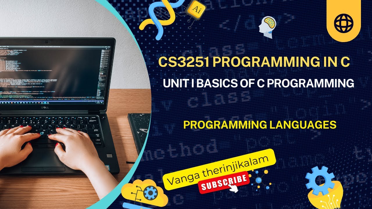 CS3251 Programming in C | Unit I Basics of C Programming | Programming Languages #cprograms #shorts