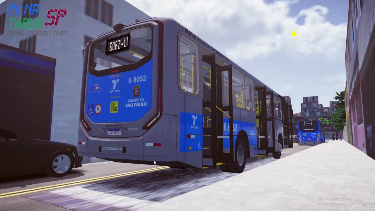 Proton Bus Simulator - Fazendo a linha 606Z-10 com o Caio Apache Vip V da A2 Transportes