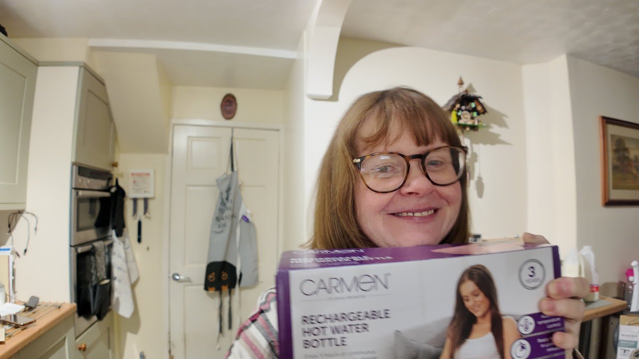 Review of carmen rechargeable hot water bottle