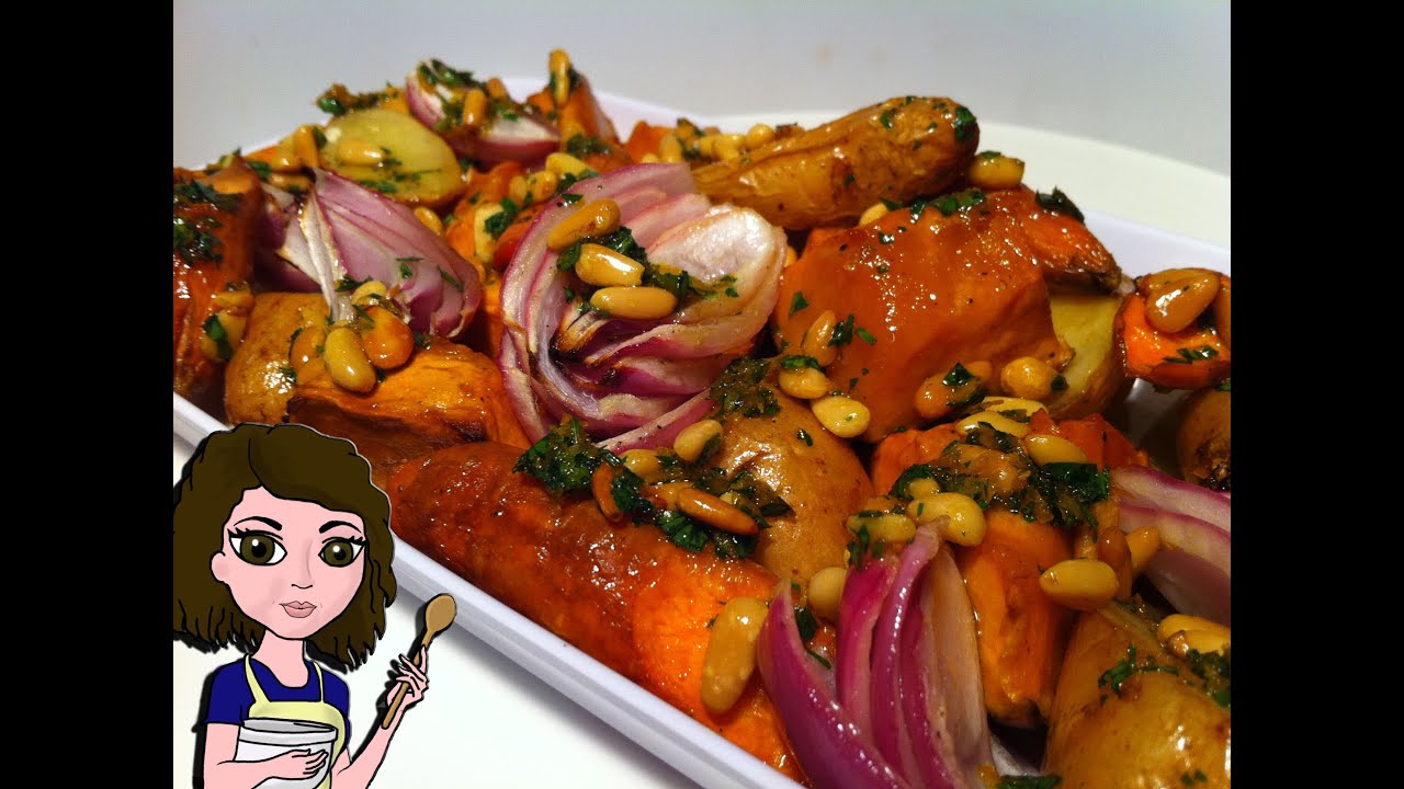 HOW TO MAKE MAPLE FLAVOURED ROASTED VEGETABLES
