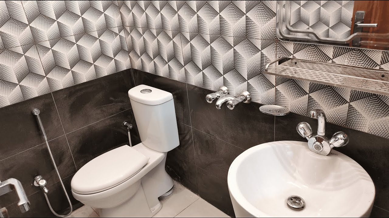 Washroom design 4' x 7' [feet] || bathroom design