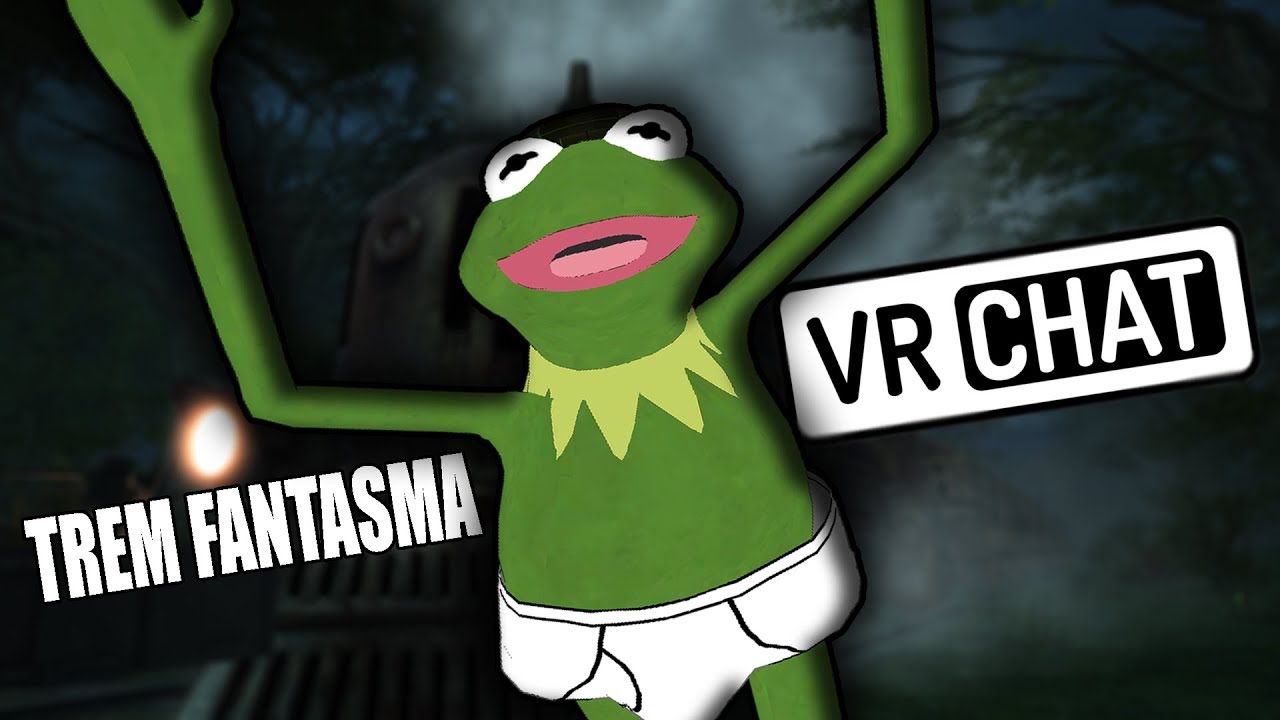 FUI EM UM TREM FANTASMA MUITO LOUCO - VRCHAT