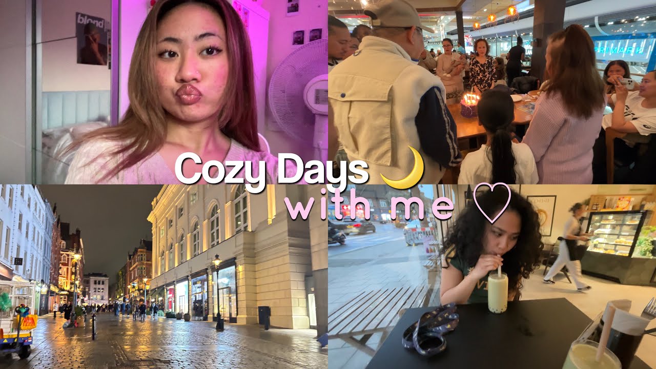 A Few Cozy Days in My Life.✦ ݁˖ | Getting nails done, Grandparent’s Bday & sleepover ᥫ᭡