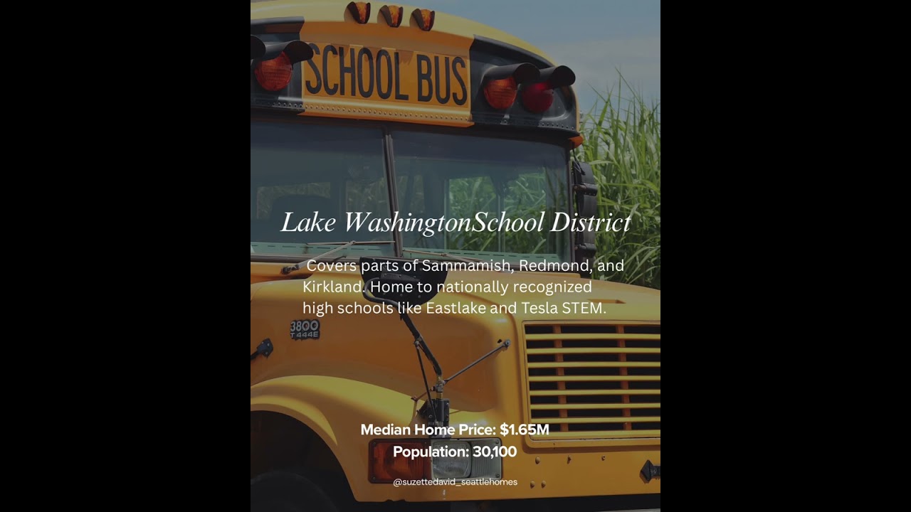 Moving to Seattle? These Are the Best Eastside School Districts
