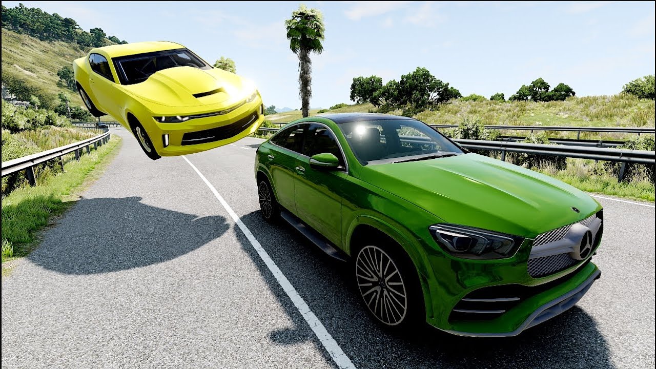 Realistic High-Speed Impact Physics Test #10 &ndash; Traffic Collision Simulation | BeamNG Drive