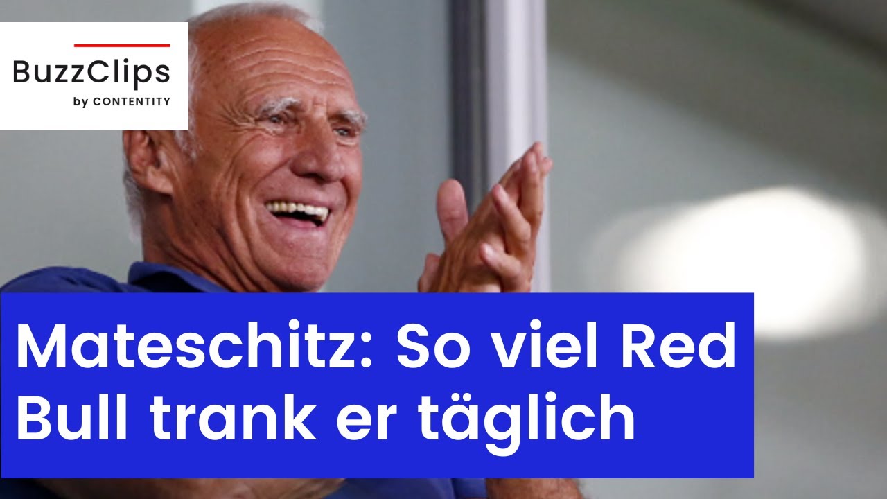 Mateschitz: So viel Red Bull trank er t&auml;glich