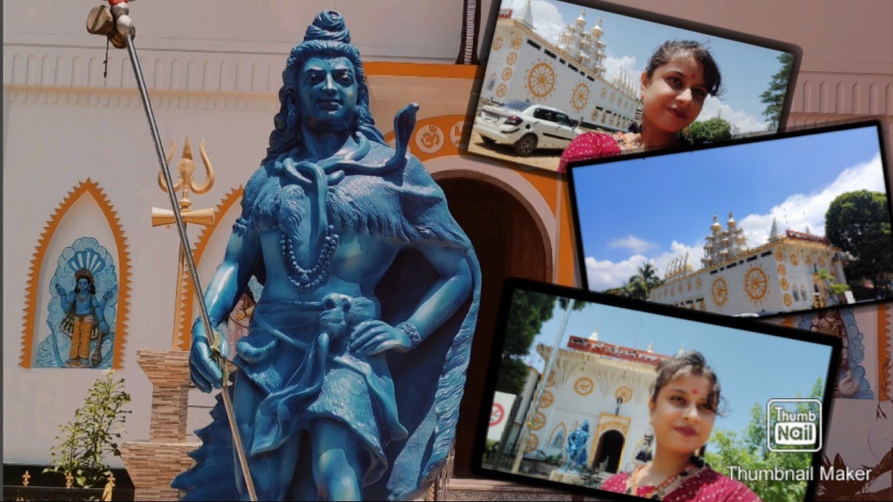 We went to Nabagraha Niramuhiya Shiva mandir on monday.... vlog || Silpukhuri, Guwahati, Assam ||
