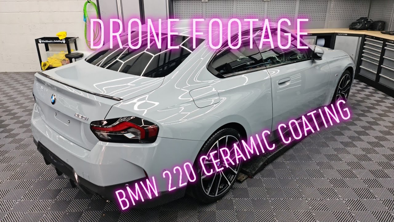 Blackbeard's Detailing - BMW 220i - Ceramic Coating - Drone Content - DJI Mini 2 - Glasgow