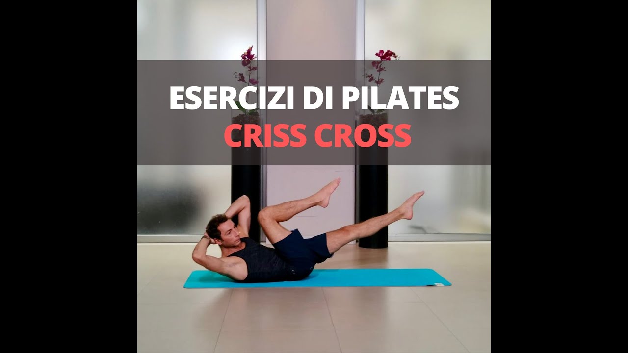 Pilates, come fare l'esercizio Criss cross | Enzo Ventimiglia | Mat You Can