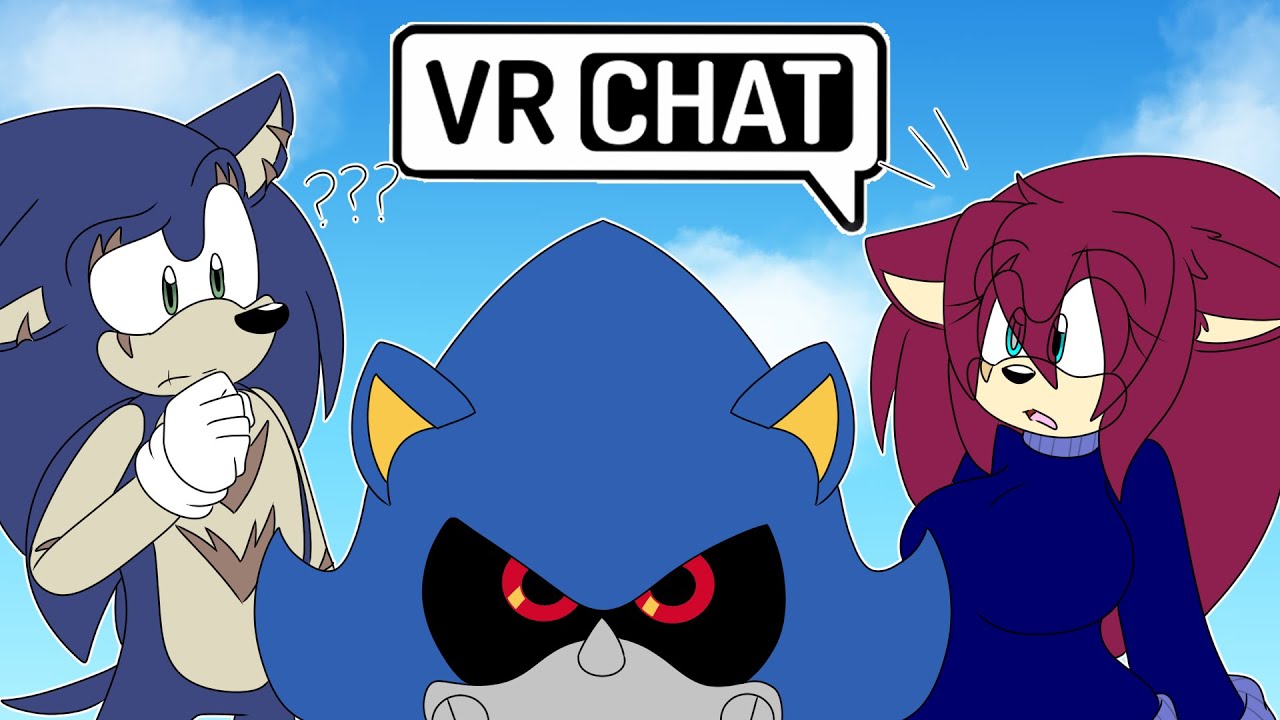 Multiverse Sonic and Brandy Meet Classic Metal Sonic In VRChat