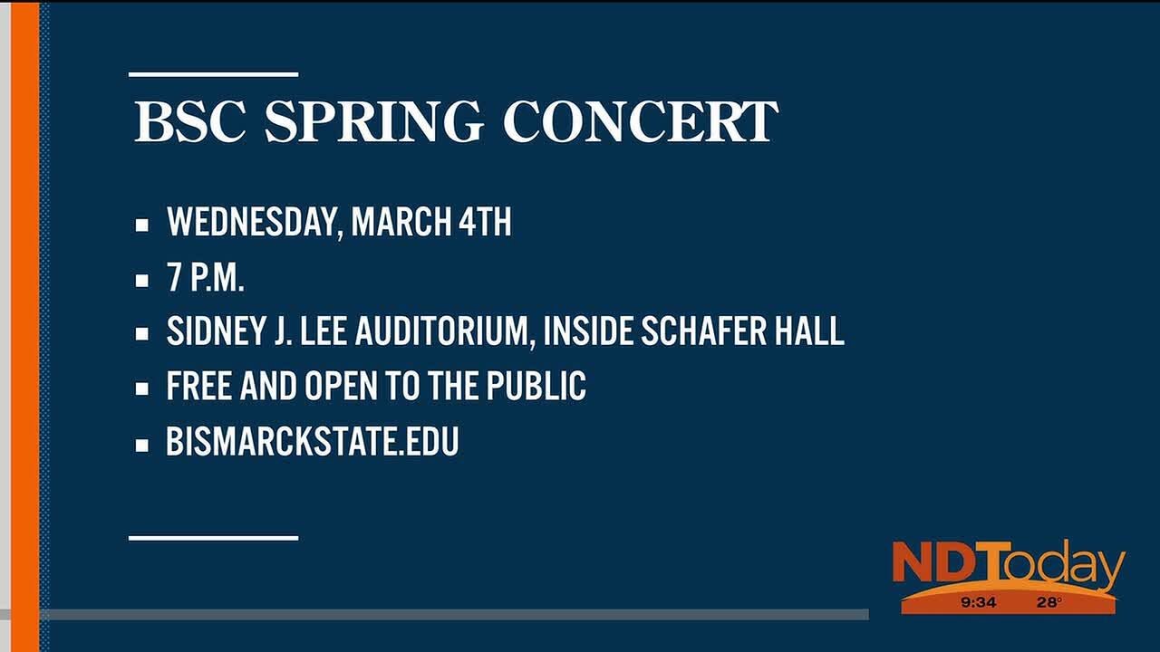 ND Today: Bismarck State College Spring Concert