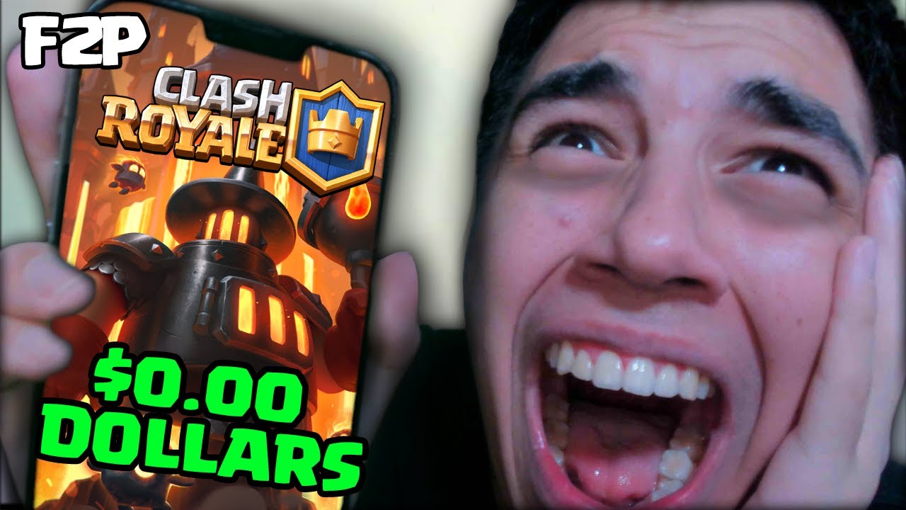 Я прошёл Clash Royale F2P за 24 часа!