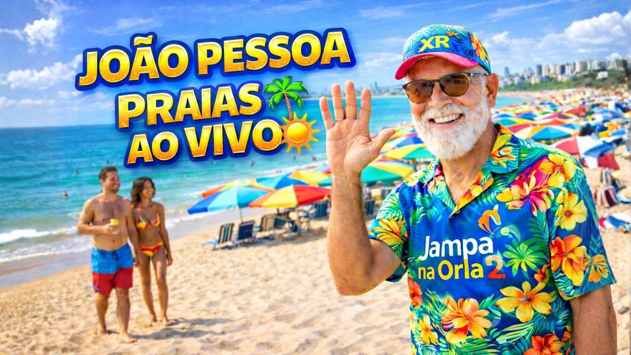 👉 JOÃO PESSOA AO VIVO ☀️ | Veja Como Estão as Praias Agora 👀 | Brazil Beaches LIVE