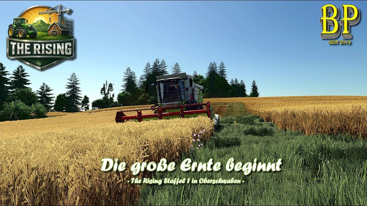 LS25 The Rising #101 - Die große Ernte beginnt | Staffel 1 in Oberschwaben