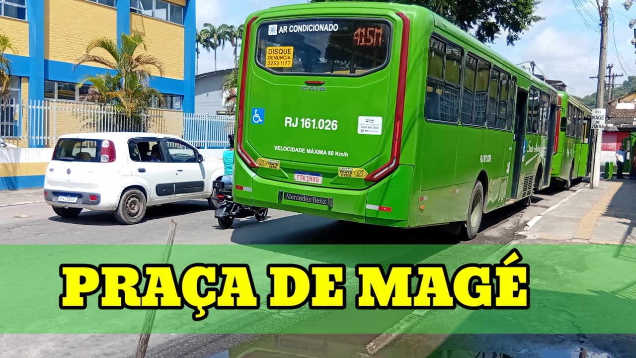PRAÇA DE MAGÉ ( MOVIMENTAÇÃO DE ÔNIBUS)