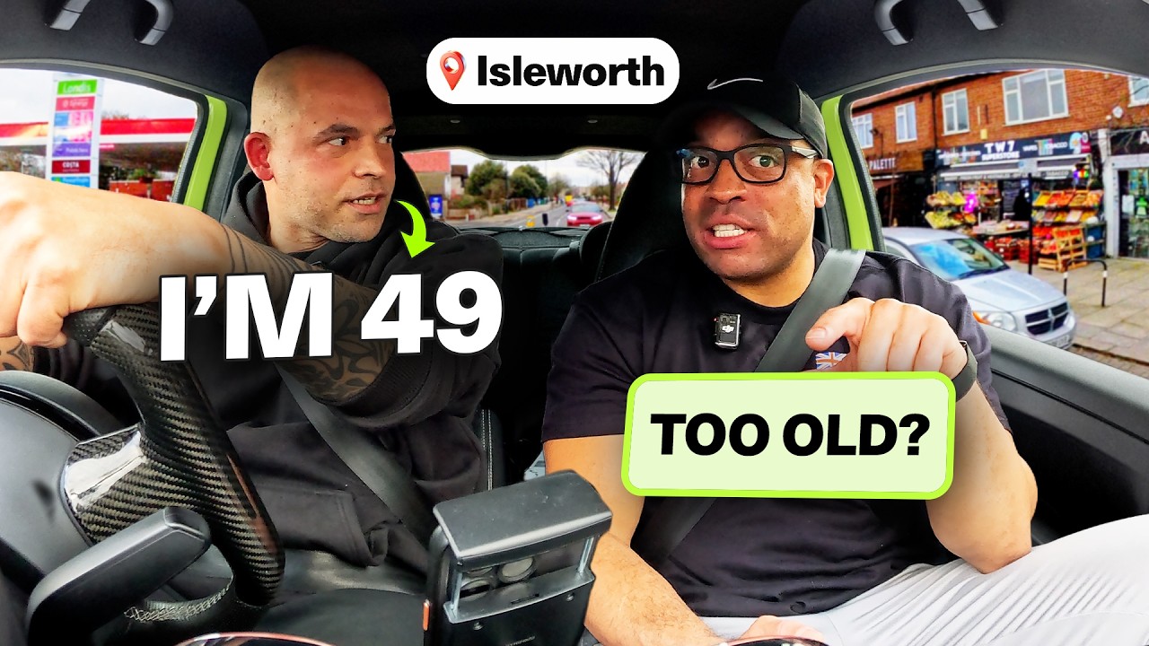 Is He Too Old to Learn How To Drive? We Did A Mock Test!