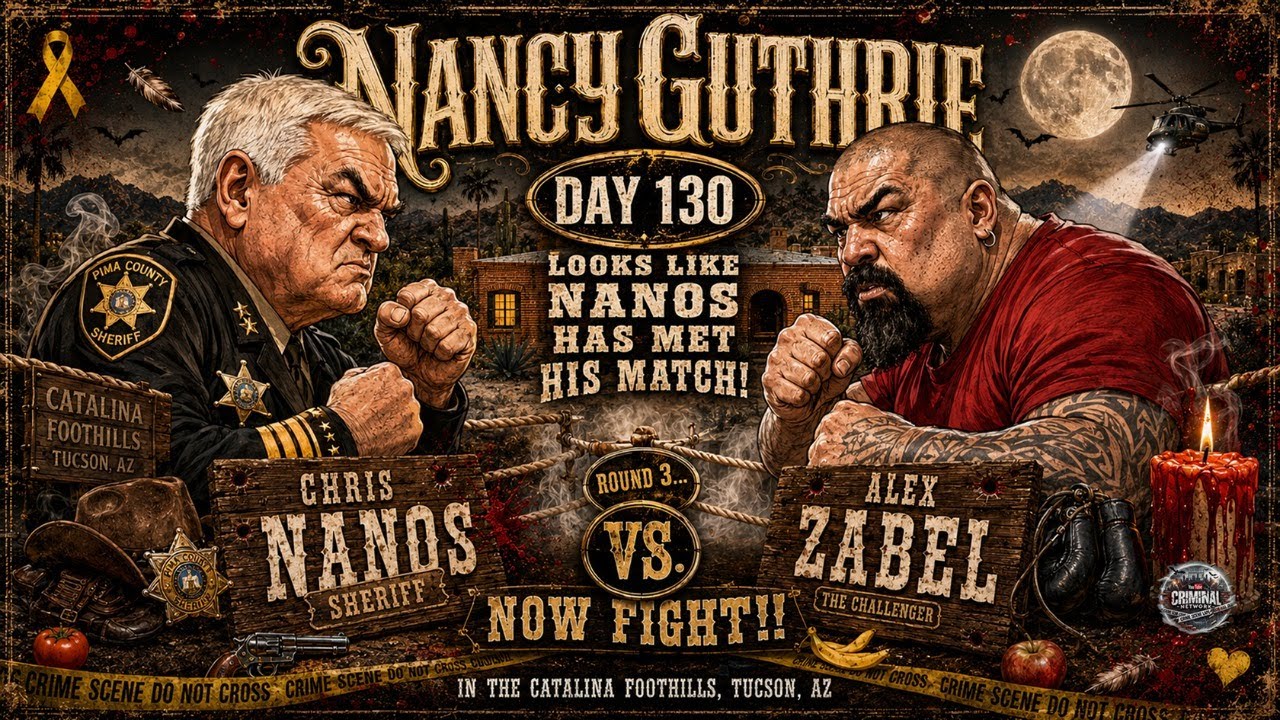 Nancy Guthrie - Day 130 - Chris Nanos vs. Alex Zabel - Sheriff vs. Youtuber - Round 3.. Now Fight!!