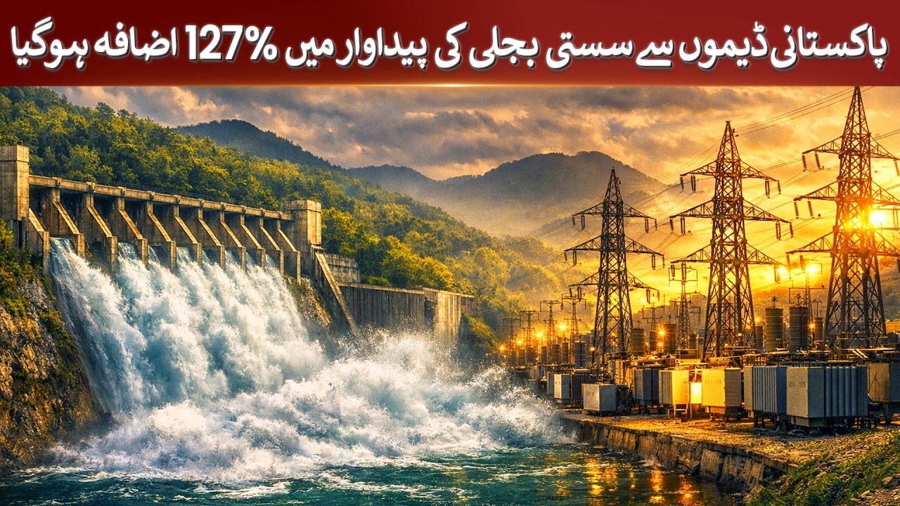 Pakistan Hydropower Surges 127% &ndash; Cheap Electricity Boost Explained! | Rich Pakistan