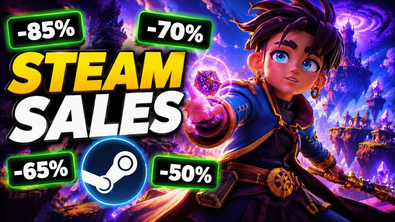 💸СУПЕРСКИДКИ В STEAM &ndash; 10 игр, в которые ОБЯЗАТЕЛЬНО СТОИТ СЫГРАТЬ (август 2026)